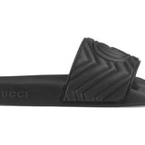 Gucci Matelasse  Slide Black