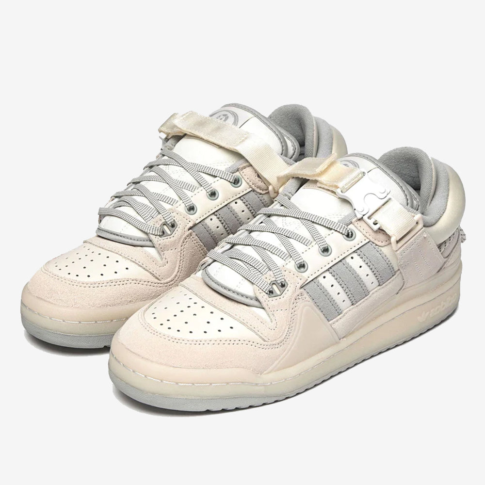 Bad Bunny x Adidas Forum Buckle Low White