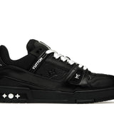 Louis Vuitton Trainer Black Embossed Monogram