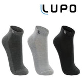 Kit 12 Pares Meia Lupo Soquete Cano Curto Unisex Algodão