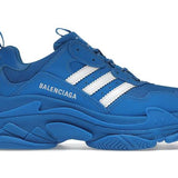 Balenciaga X Adidas Triple S Blue White
