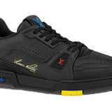 Louis Vuitton Trainer Black Signature