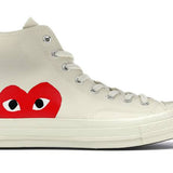 Converse Chuck Taylor All Star 70 Hi Comme des Garçons Play White