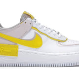 Nike Air Force 1 Shadow White Barely Rose Speed Yellow