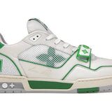 Louis Vuitton Trainer Green Mesh