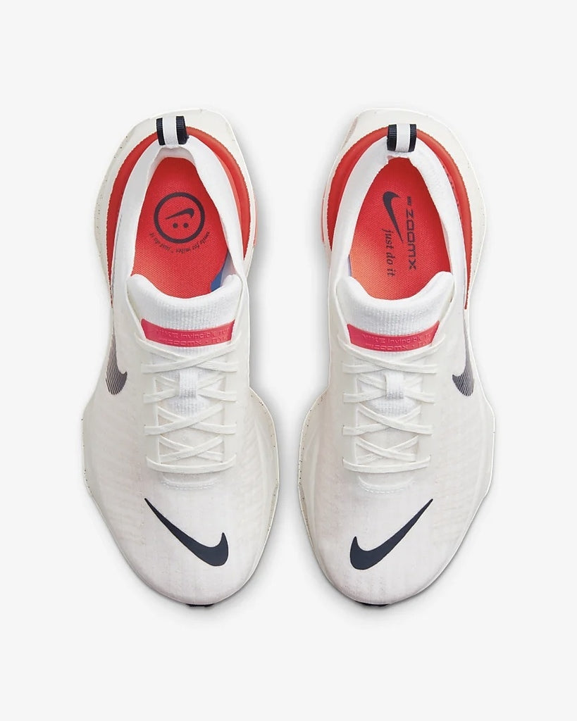 Nike Invincible Run 3 White Bright Crimson