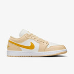 Air Jordan 1 Low Pale Vanilla White Yellow Ochre